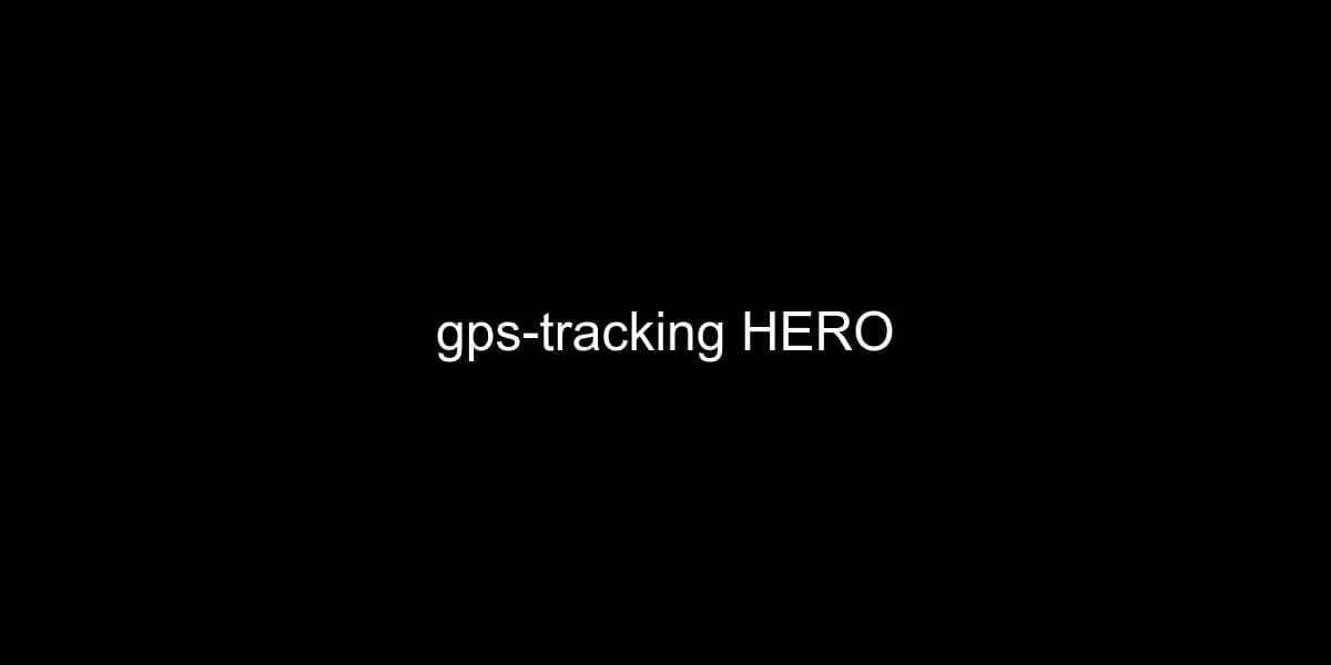 Real-Time GPS Tracking