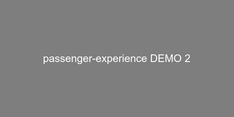 Passenger Experience image 2